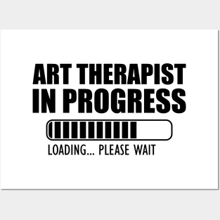 Art Therapist in progress loading Posters and Art